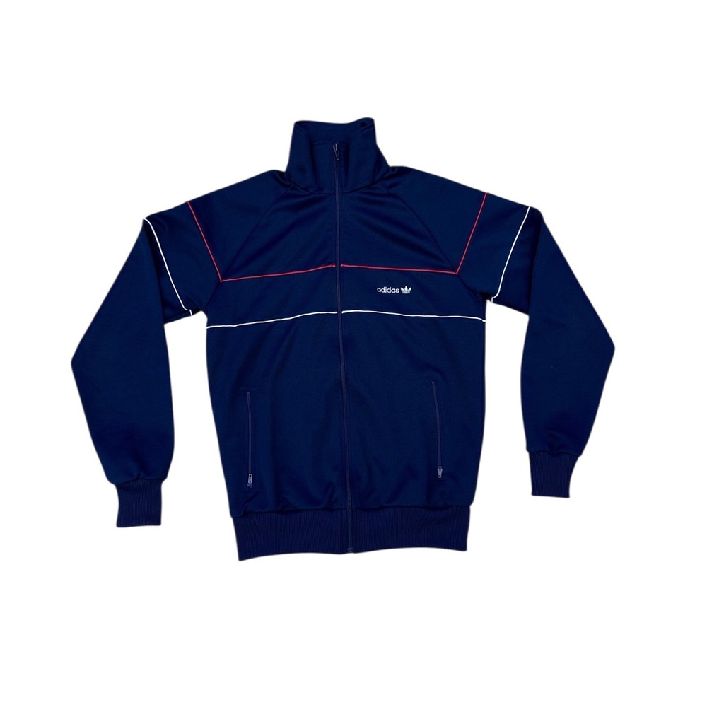 Vintage Adidas Men's Navy Track Jacket